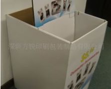 供应优质彩色印刷展示盒纸货架纸展架PDQ